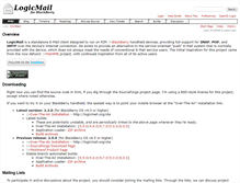 Tablet Screenshot of logicmail.org